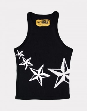 Corteiz 4starz Motion Tank Top Dame Hvite Norge | P5P-9837