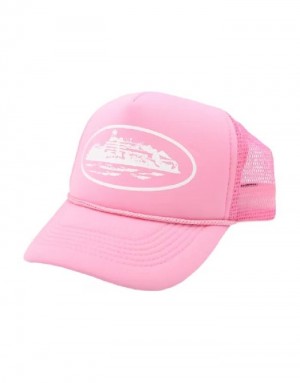 Corteiz Alcatraz Trucker Caps Dame Hvite Norge | Y9N-1499