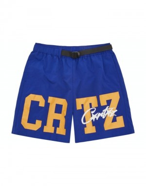 Corteiz Crtz Nylon Shorts Dame Hvite Norge | Z2S-6286