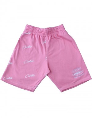 Corteiz Division '20 Shorts Dame Hvite Norge | S3N-6499