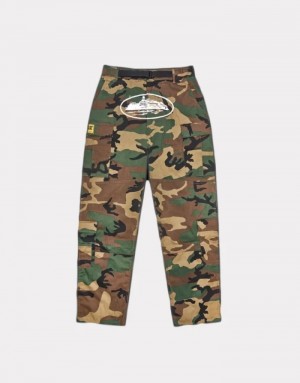 Corteiz Guerillaz Cargos Cargos Dame Hvite Norge | H0G-3274