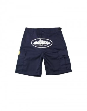 Corteiz Guerillaz Shorts Herre Hvite Norge | G9X-8589