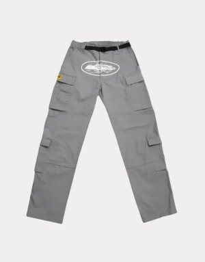 Corteiz Guerillaz Stone Cargos Cargos Herre Hvite Norge | W5W-5759