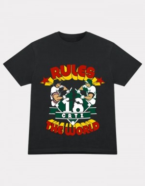 Corteiz Rtw Baseball T-skjorte Dame Hvite Norge | G2R-6062