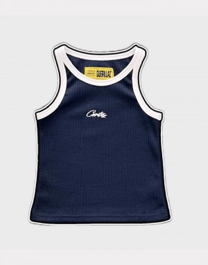 Corteiz Tank Top Herre Hvite Norge | G6H-8291