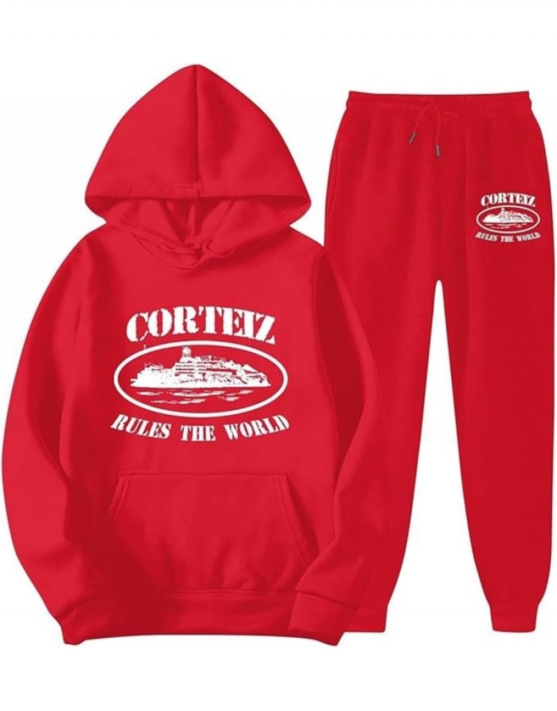 Corteiz Alcatraz Treningsdress Dame Hvite Norge | C8L-7320