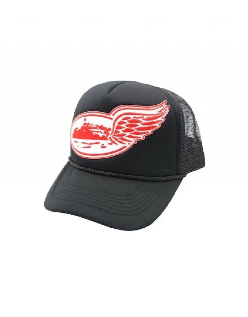 Corteiz Alcatraz Wing Trucker Caps Dame Hvite Norge | D8R-2125